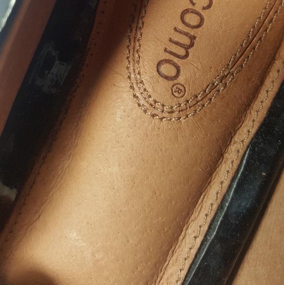 Corso Como black patent leather platform heels - Picture 8 of 8